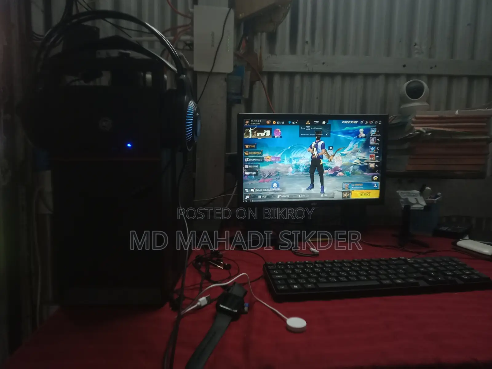 Desktop Computer 8GB Intel Core I5 HDD+SSD 256GB