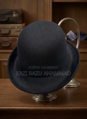 Premium Felt Bowler Hat for Men Women