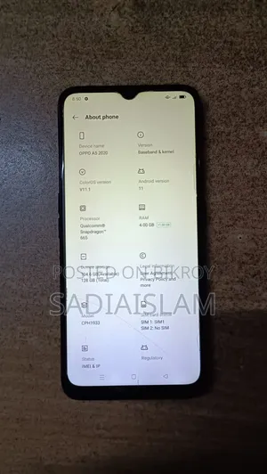 Oppo A5 128 GB Black