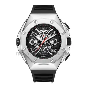 LIGE/LIGE Cross-border New Waterproof Luminous Quartz Watch