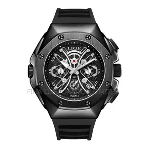 LIGE/LIGE Cross-border New Waterproof Luminous Quartz Watch