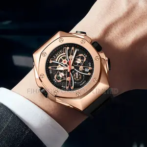 LIGE/LIGE Cross-border New Waterproof Luminous Quartz Watch