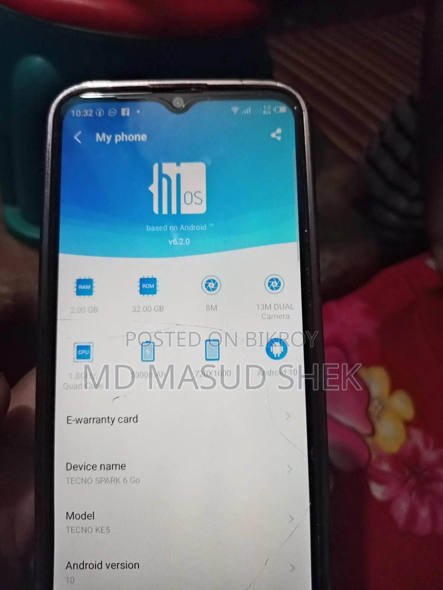 Tecno Spark 5 Pro (Used)