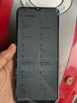 Realme C3 64 GB Blue