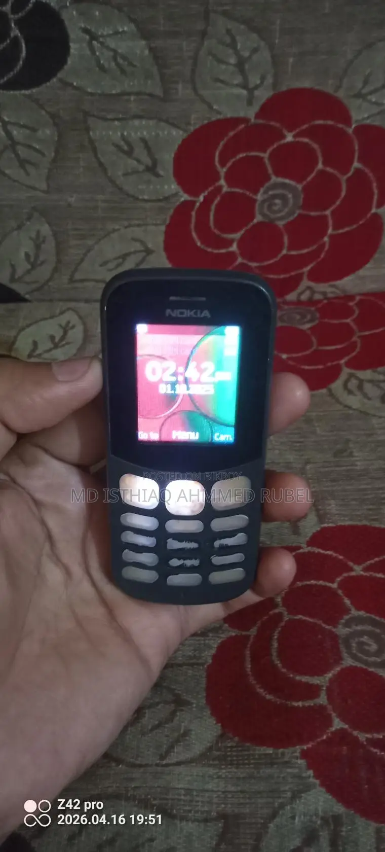 Nokia 105 Mobile for Sale (Used)