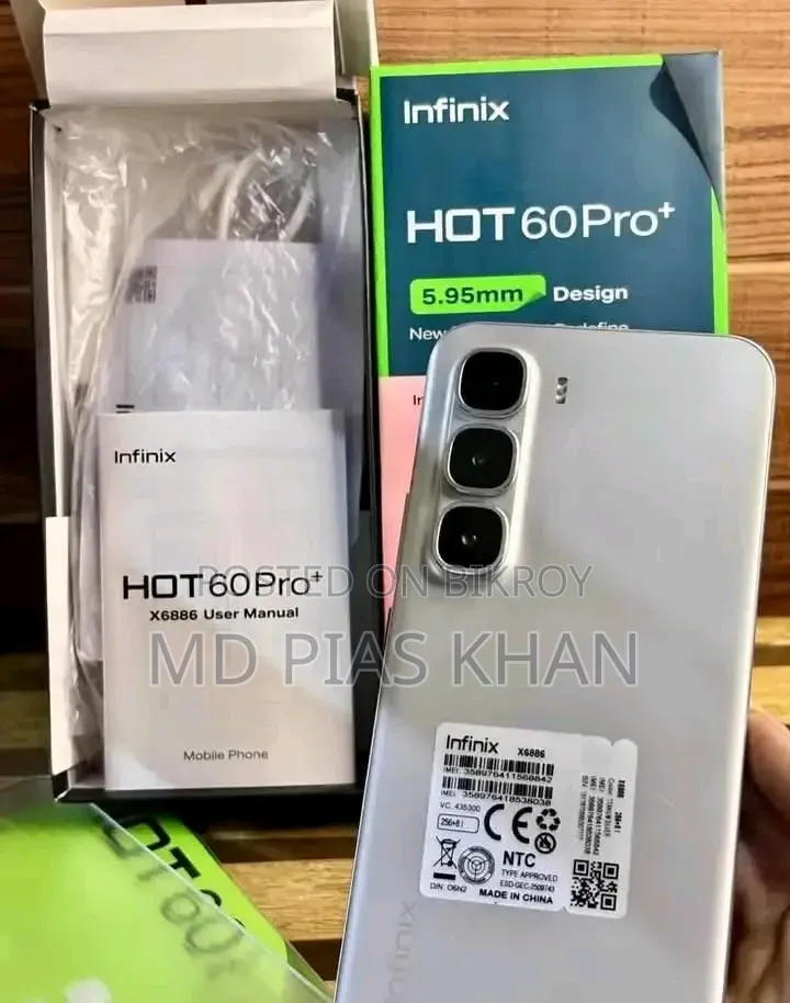 Infinix Hot 60 Pro+ 128 GB White