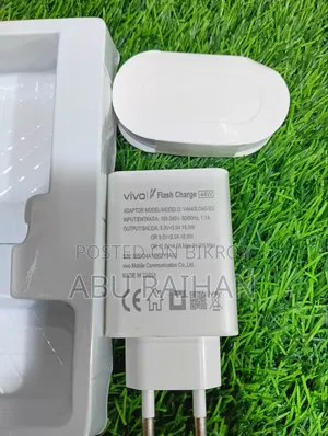 Original Vivo 44 Watt Flash Charger with 3-Month Warranty