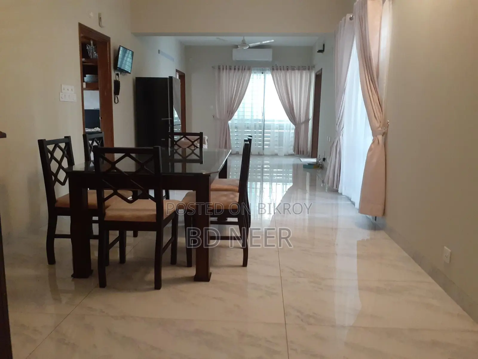 Gym Swimming 4-Bedroom Furnished Flat Rent in Gulshan-2