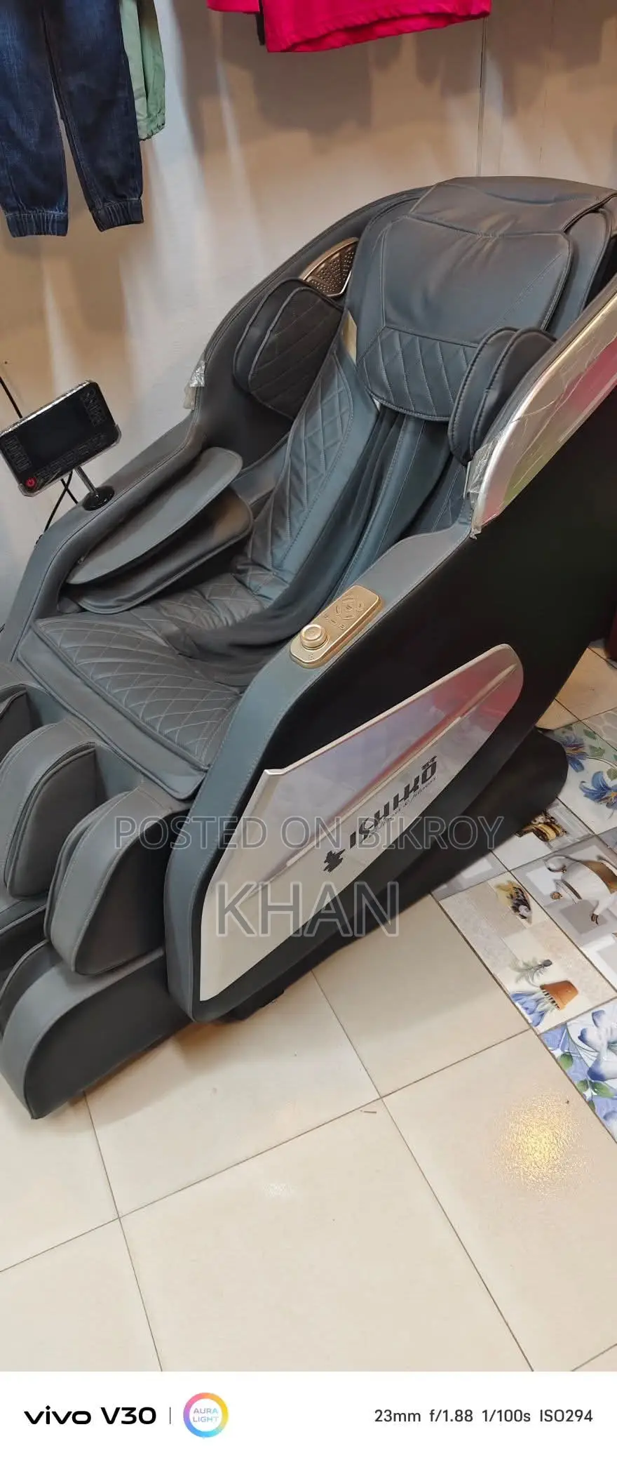 This is a state-of-the-art massage chair.