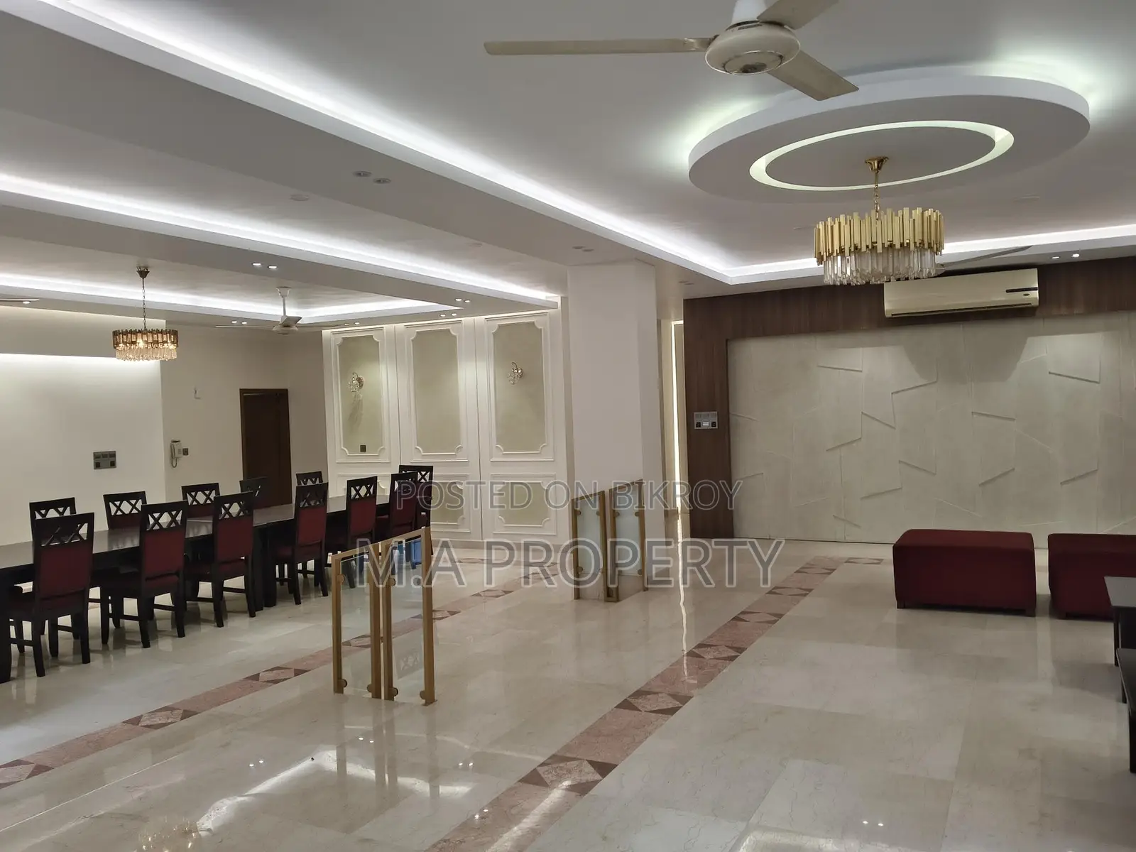 Rent 5-Bed Apartment in Baridhara with Gym and Pool