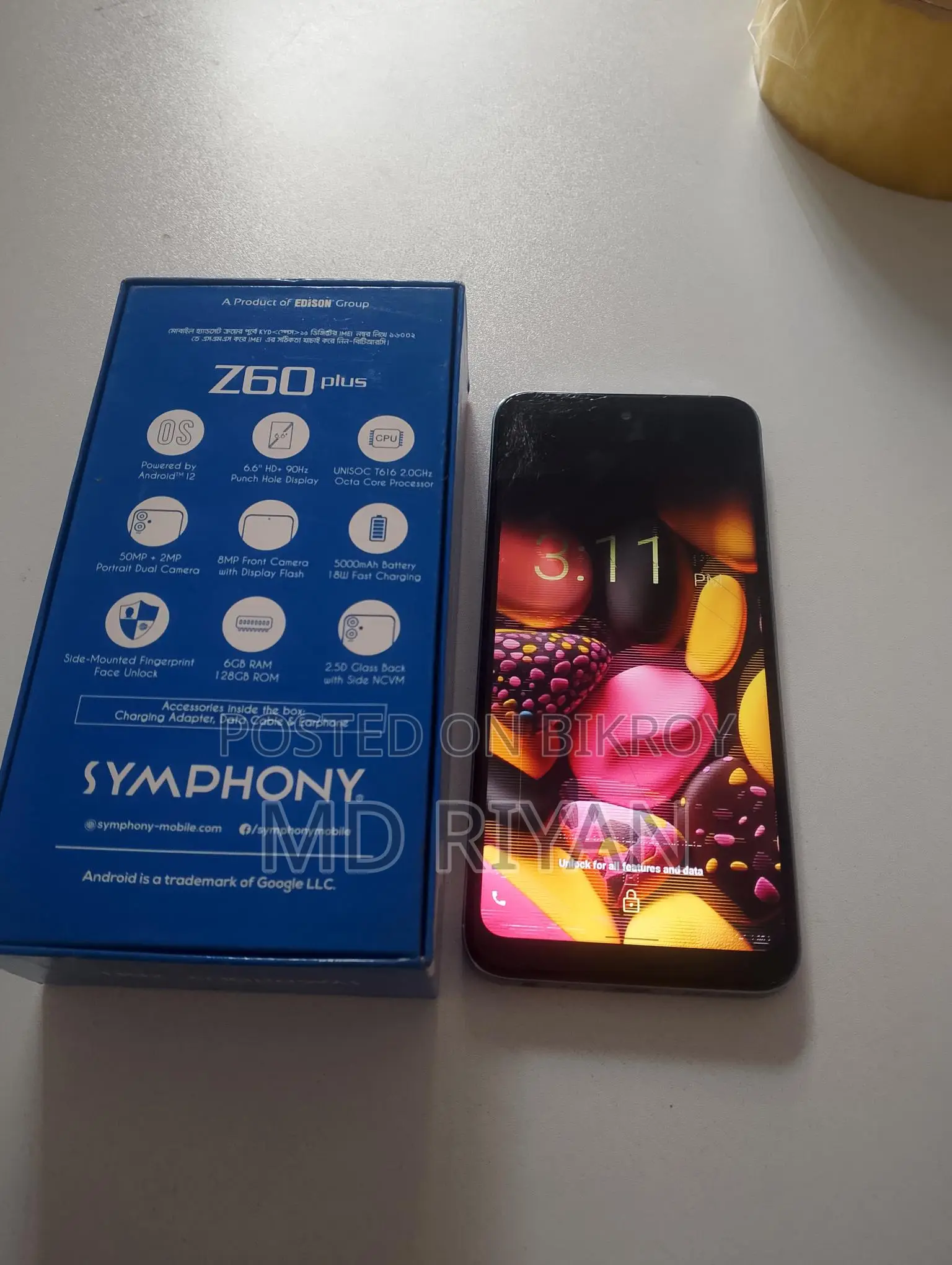 Symphony Z60 6 128 (Used)