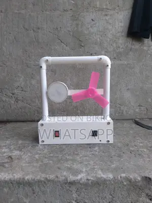 Handmade Rechargeable Fan And Light