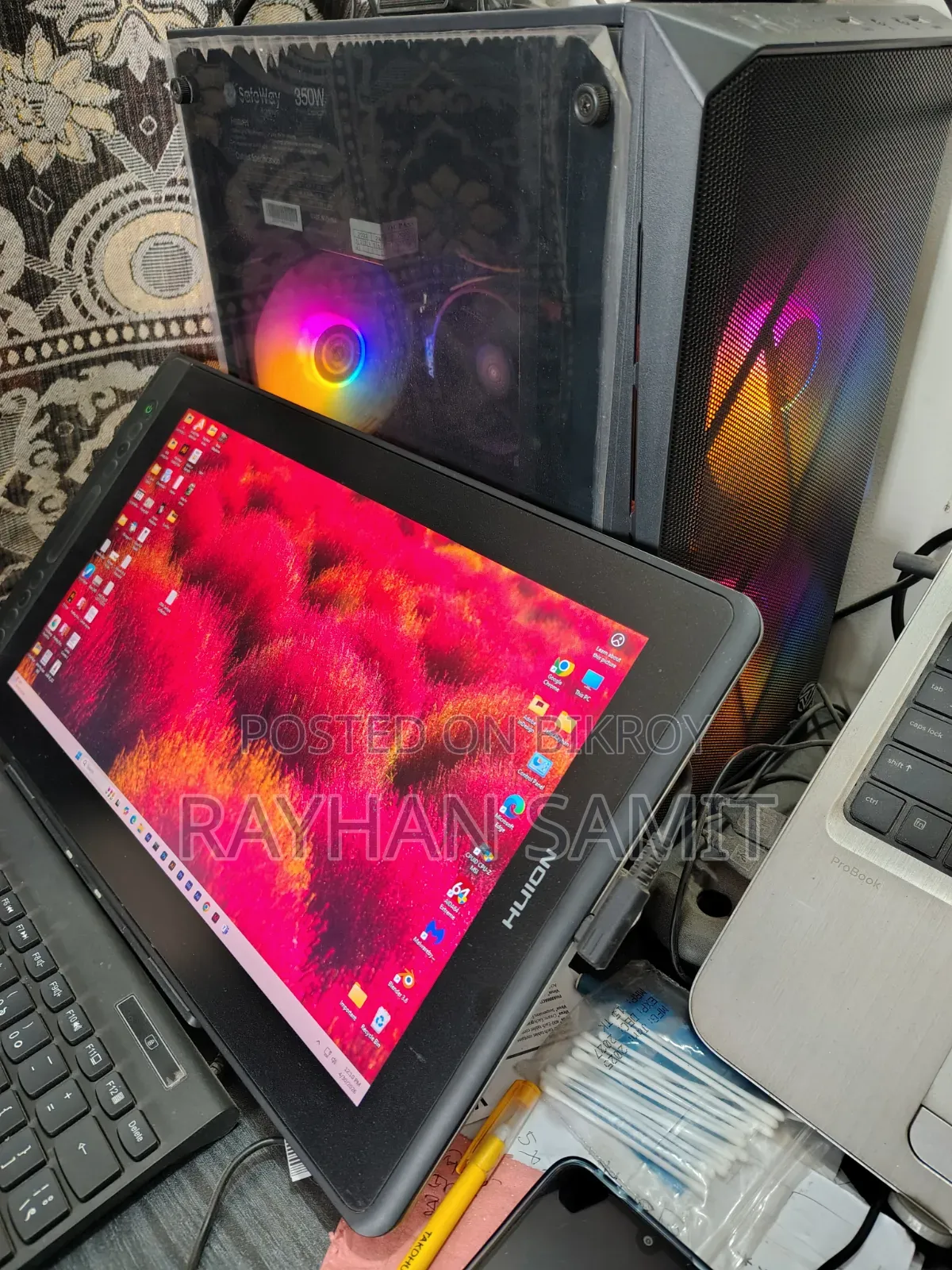 Desktop Computer 16GB AMD Ryzen 5 SSD 256GB