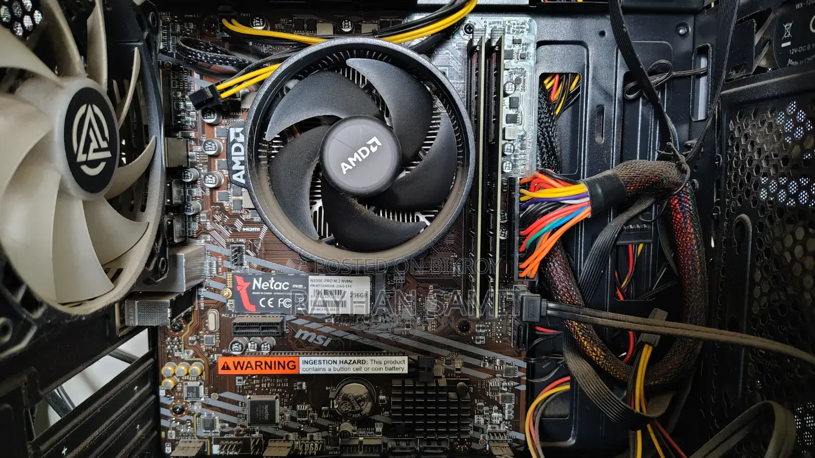Desktop Computer 16GB AMD Ryzen 5 SSD 256GB