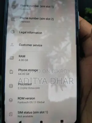 Vivo Y20 4/64 (Used)