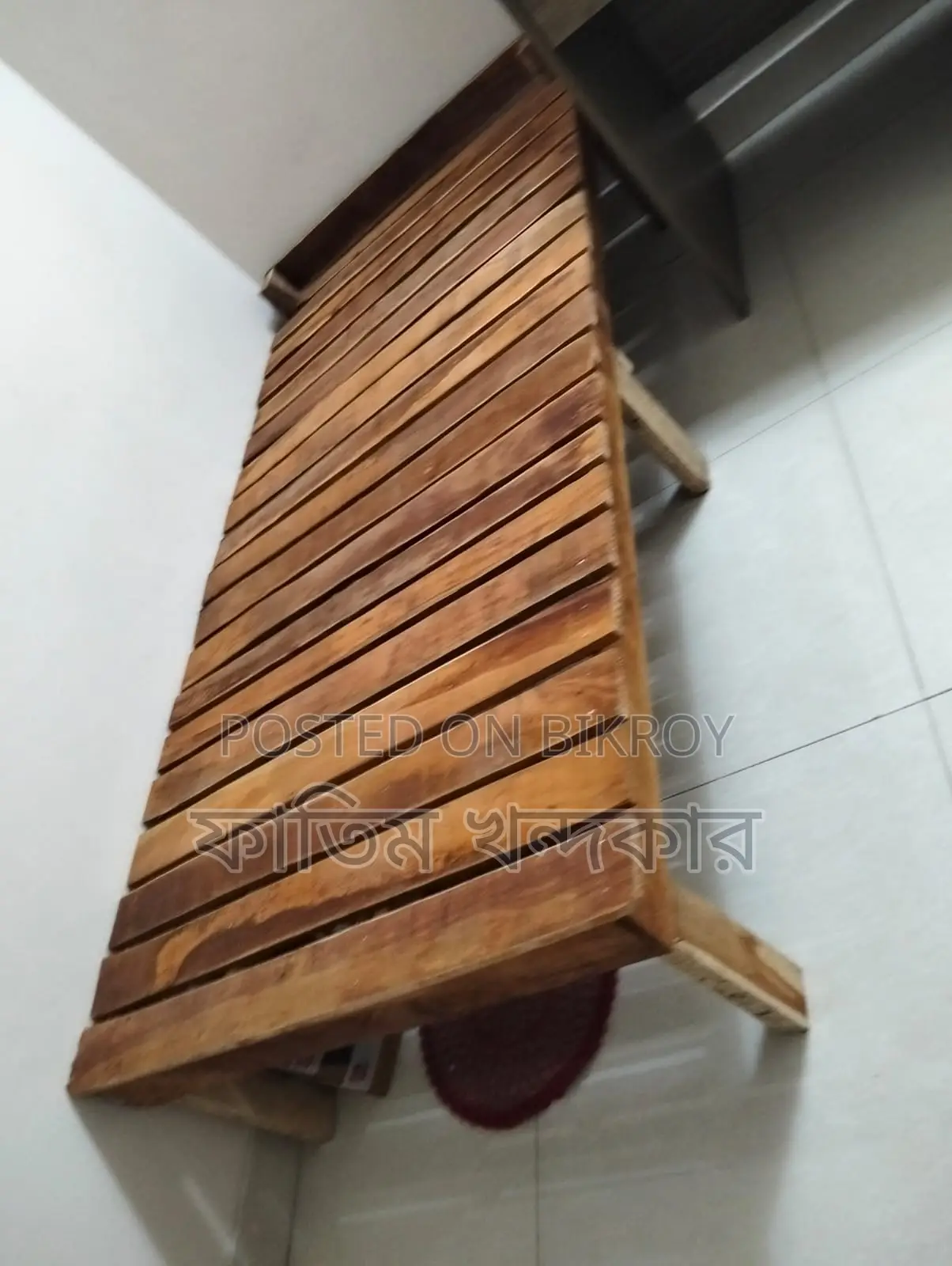 সিঙ্গেল চৌকি খাট