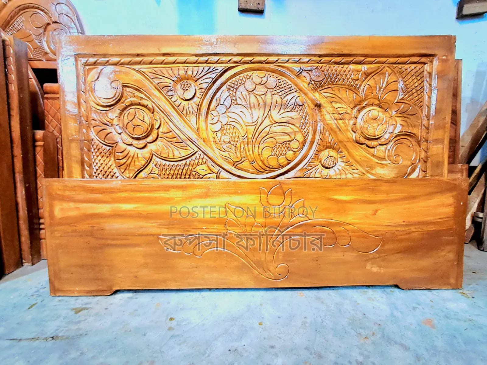 5/7 Feet Semi-Box Bed