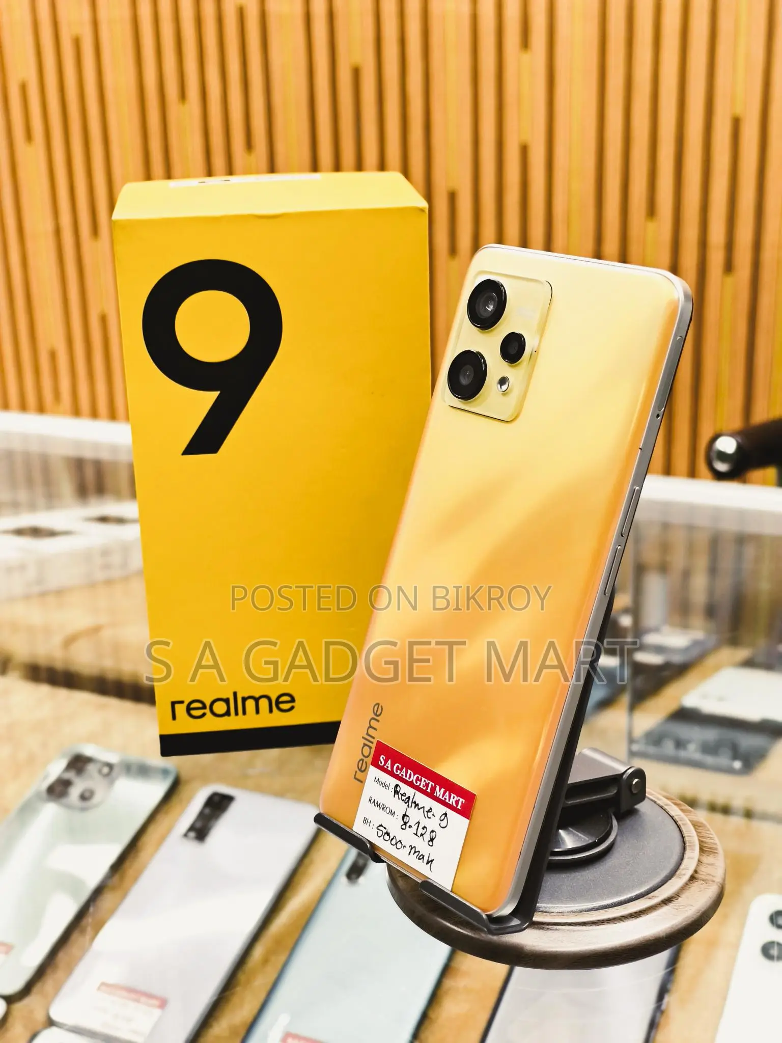 Realme 9 8/128 Price Fixed (Used)
