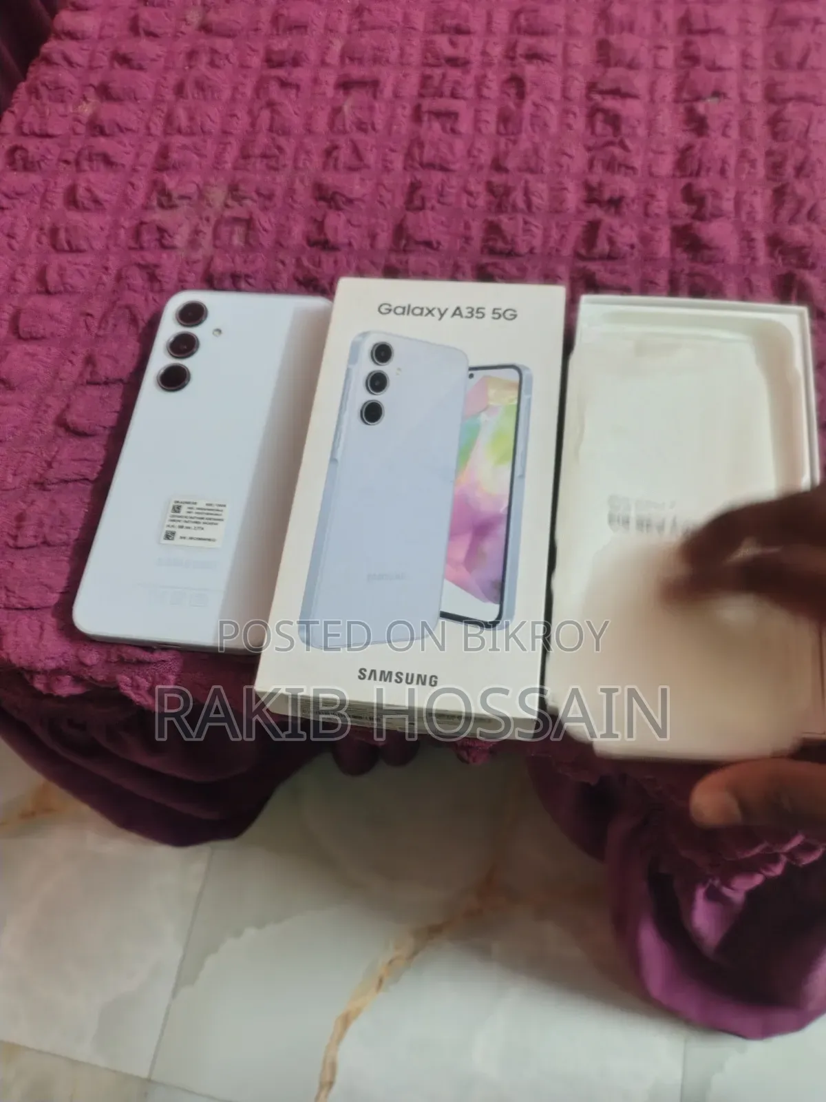 Samsung Galaxy A35 128 GB White