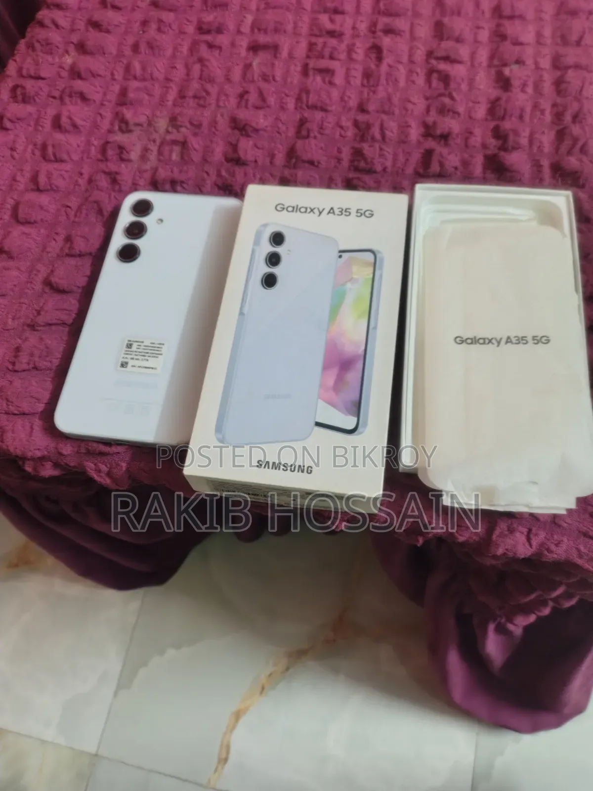 Samsung Galaxy A35 128 GB White