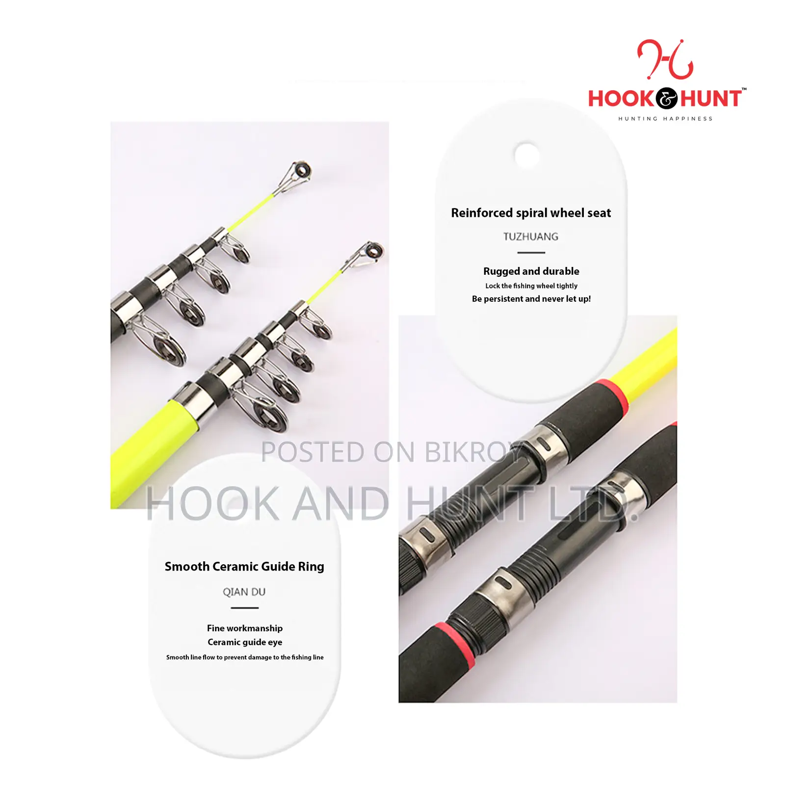 270 cm Fiberglass Sea Fishing Rod Super Hard Long Cast