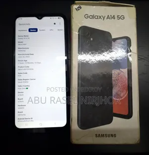 Samsung Galaxy A14 5G 128 GB Black