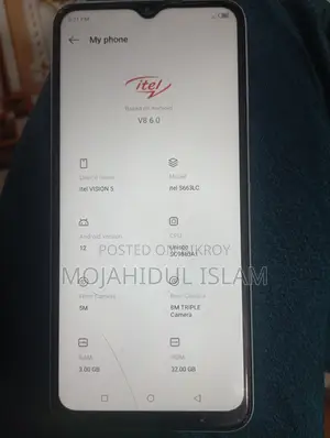 Itel Vision 5, 3/32 (Used)