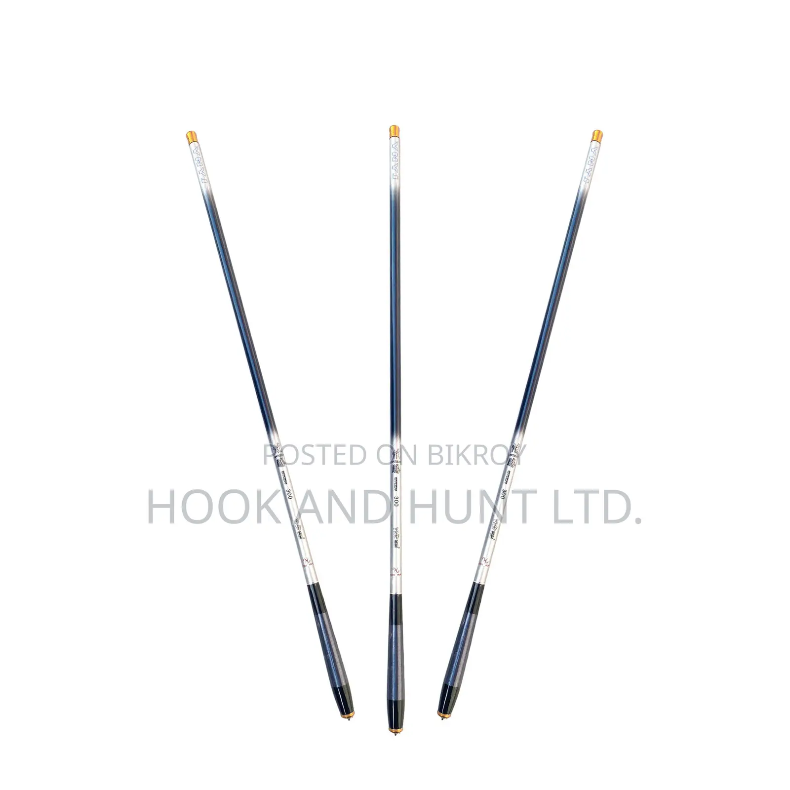 Black Carbon Special Stream Fishing Rod 300–540cm
