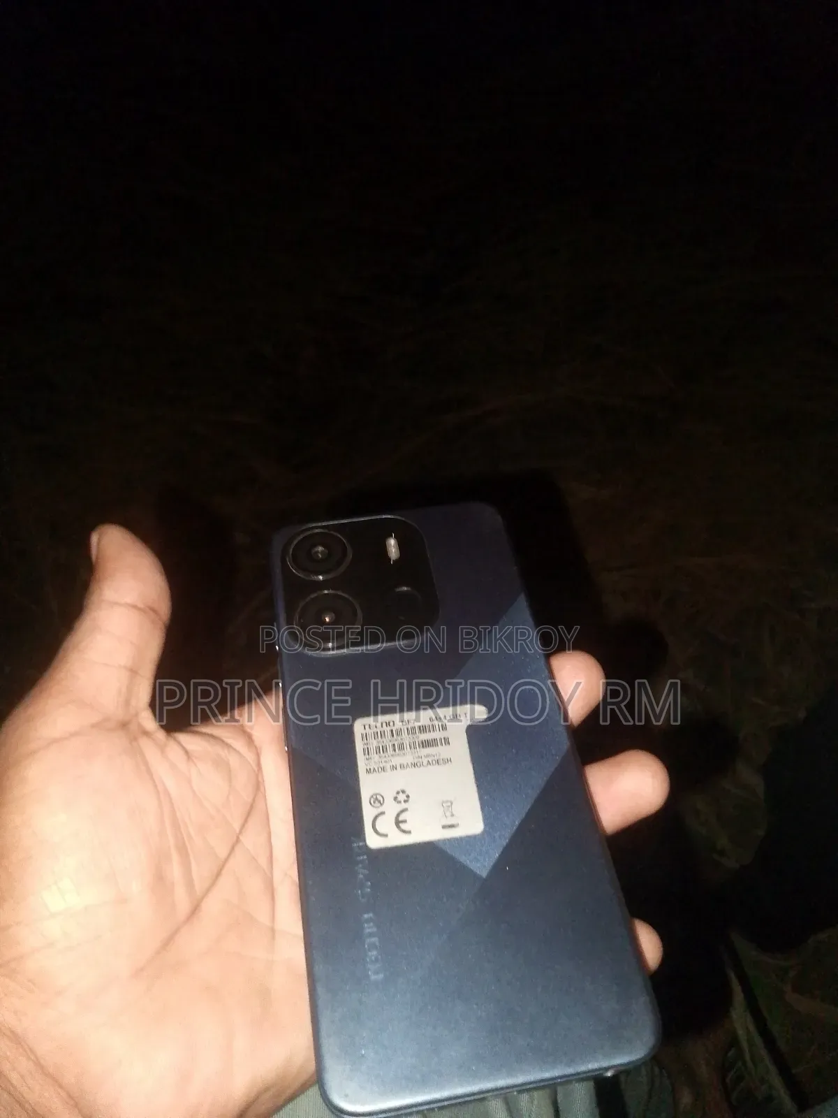 Tecno Pop 7 64 GB Black