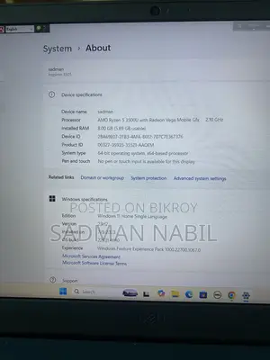 DELL Inspiron i5 3505