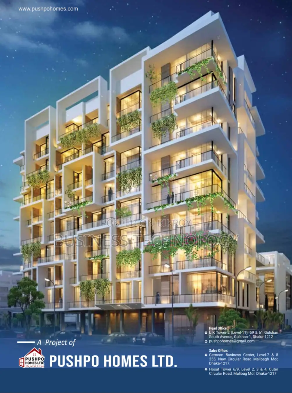 Luxurious Apartment in Eskaton with Land Sharing.