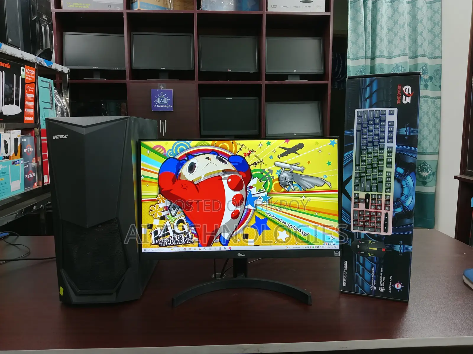 Desktop Computer Gigabyte GB-BLCE-4105C 8GB Intel Core i5 SSD 128GB