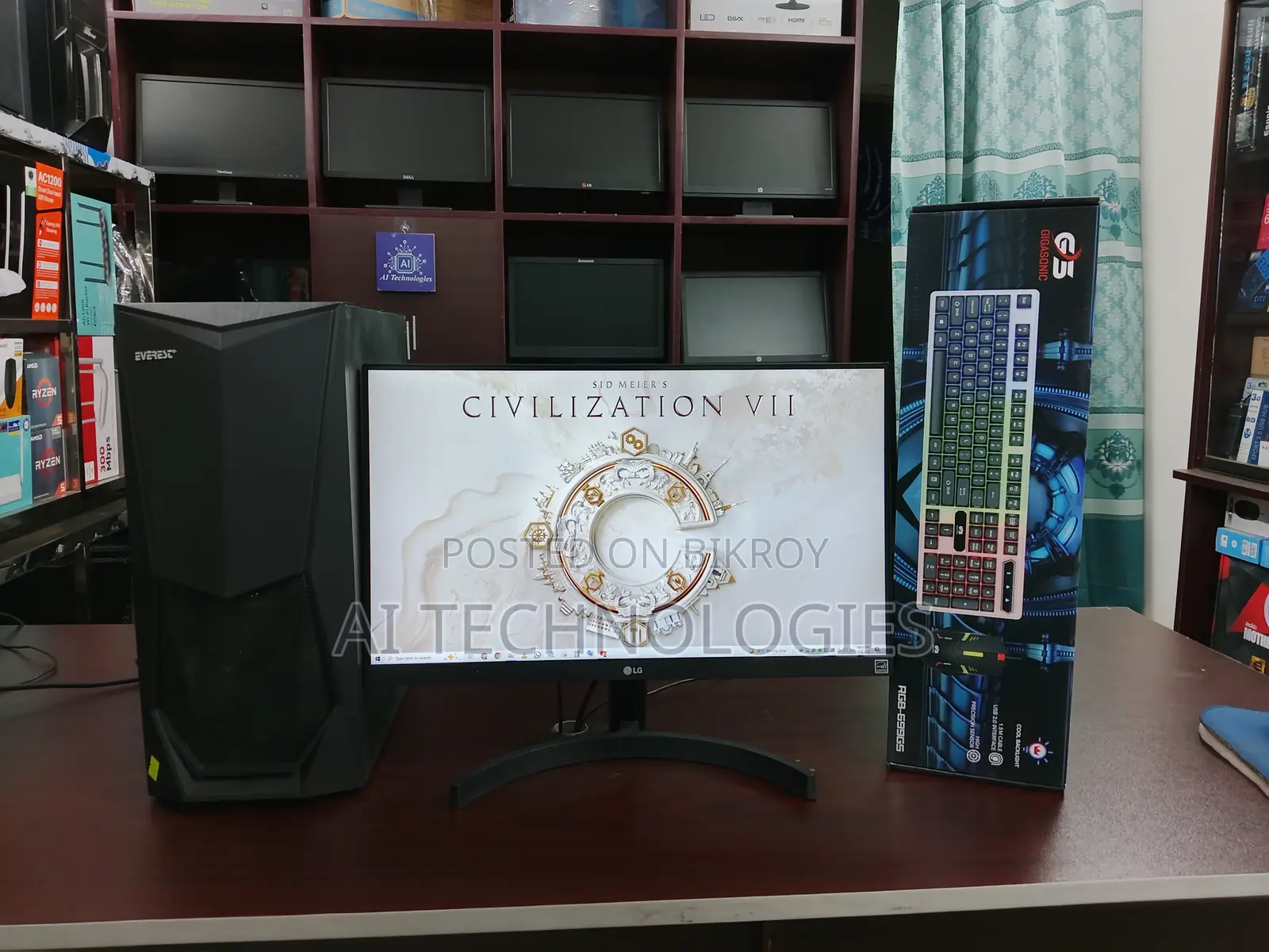 Desktop Computer Gigabyte GB-BLCE-4105C 8GB Intel Core i5 SSD 128GB