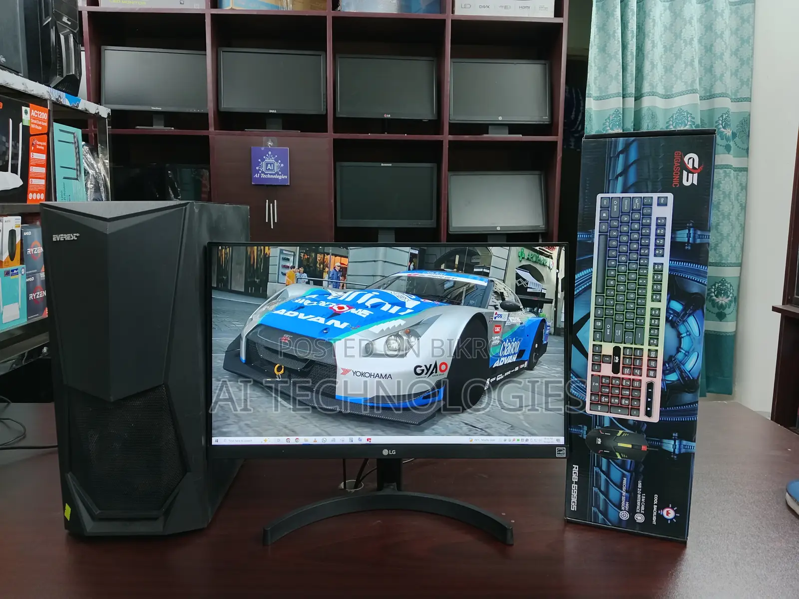 Desktop Computer Gigabyte GB-BLCE-4105C 8GB Intel Core i5 SSD 128GB