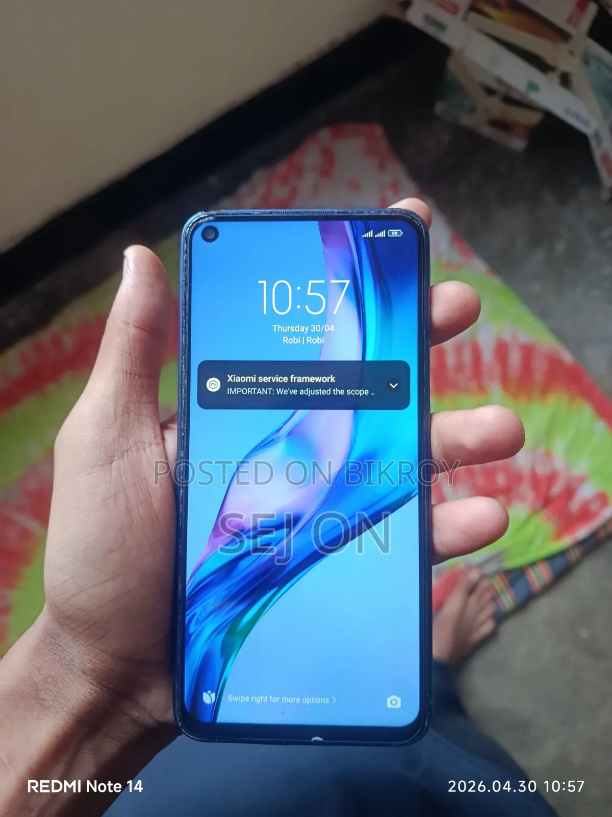 Xiaomi Redmi Note 9 128 GB Blue
