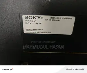 Sony TV - No Display
