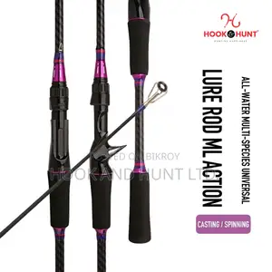 Long Casting Fiberglass Lure Fishing Rod 180–240CM