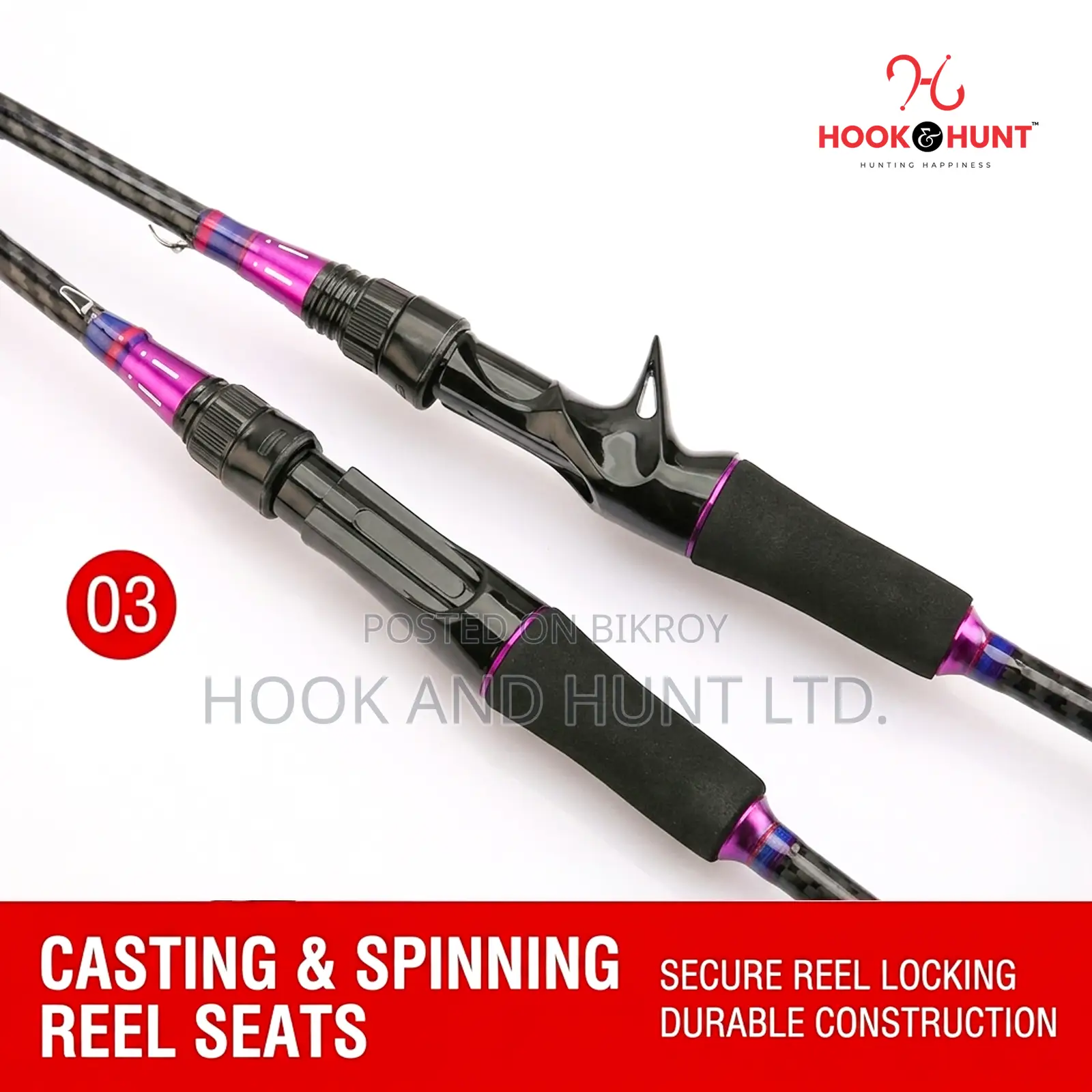 Long Casting Fiberglass Lure Fishing Rod 180–240CM