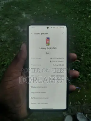Samsung Galaxy A52S . (Used)