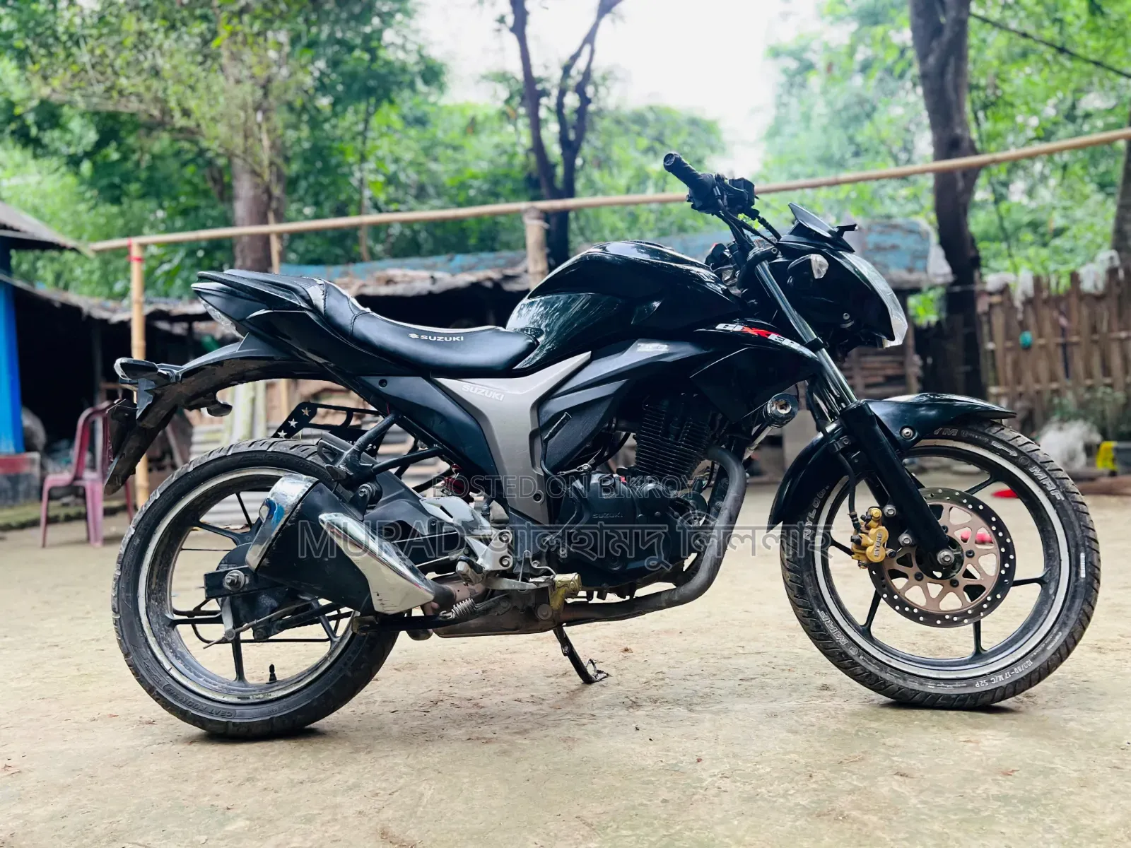 Suzuki Gixxer Monotone 2024 Black