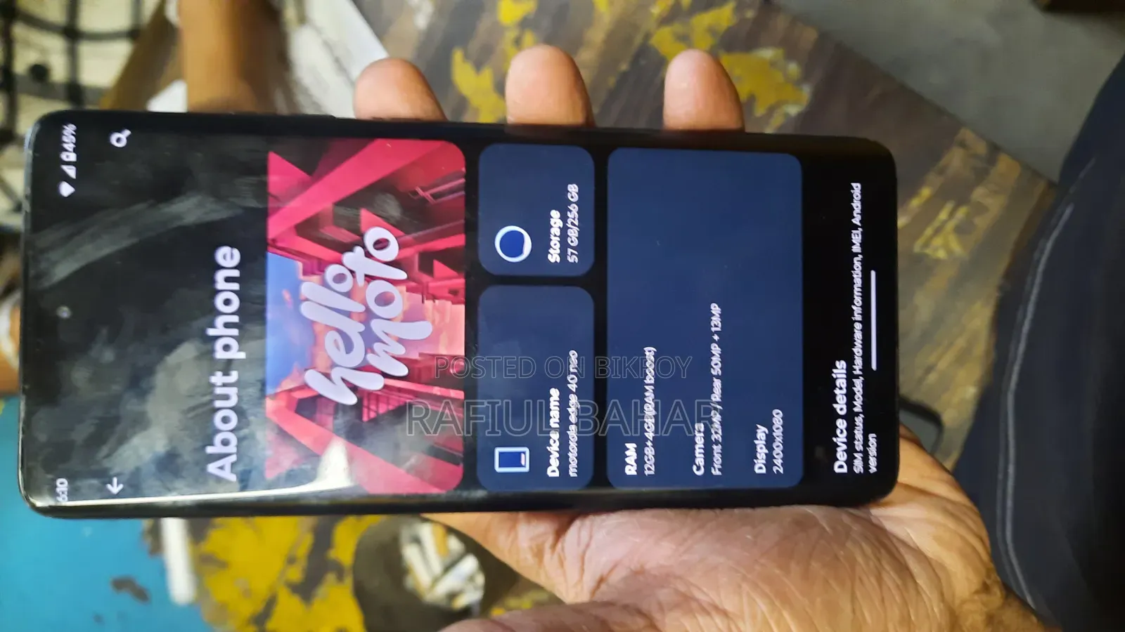 Motorola Edge 40 Neo 256 GB Red