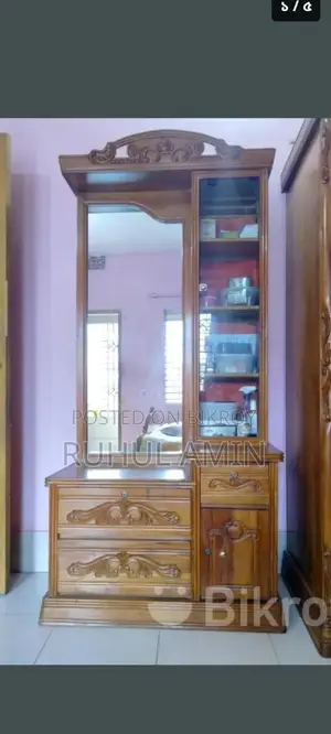 Original Teak Wood Dressing Table