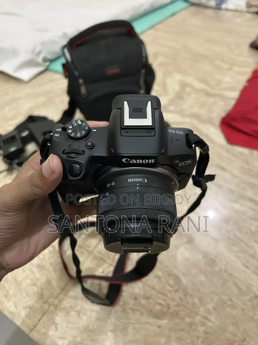 Canon R50 mirrorless camera