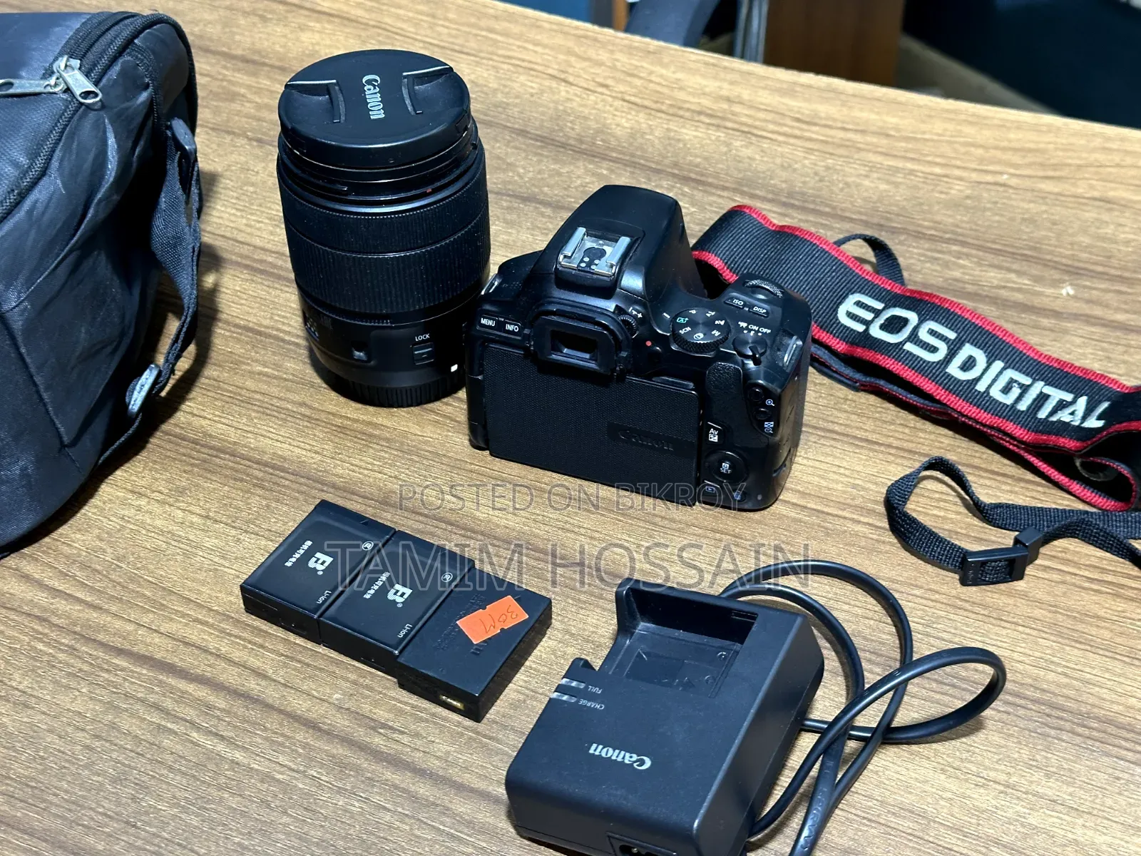 Canon 250d With 18-135mm USM Lens