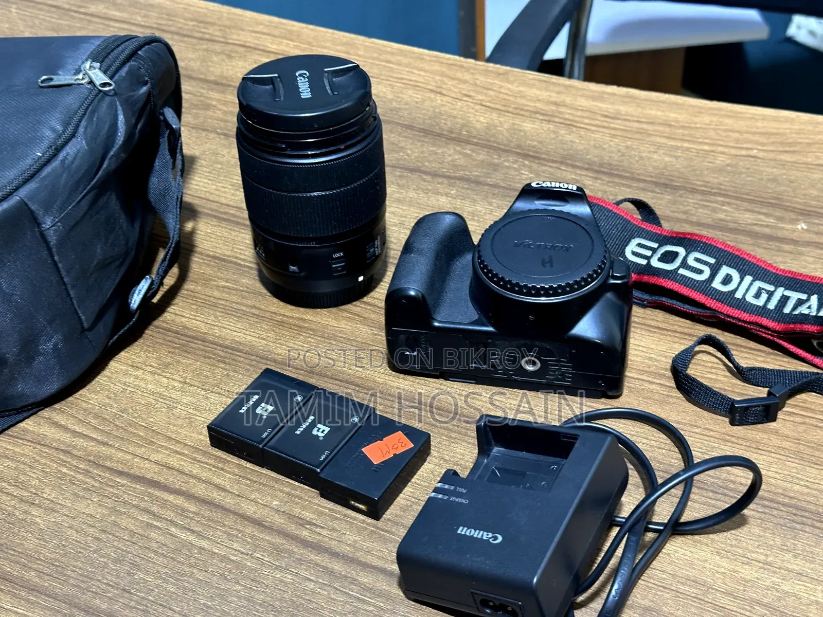Canon 250d With 18-135mm USM Lens