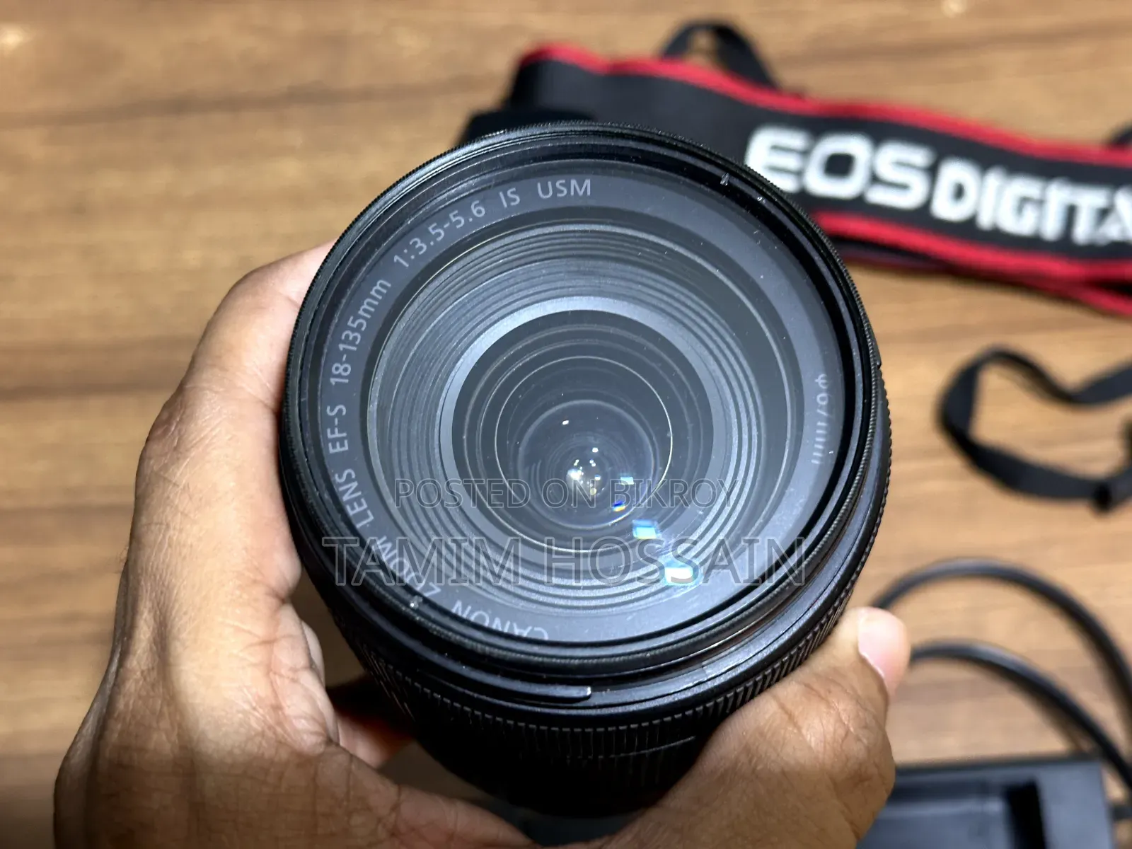 Canon 250d With 18-135mm USM Lens