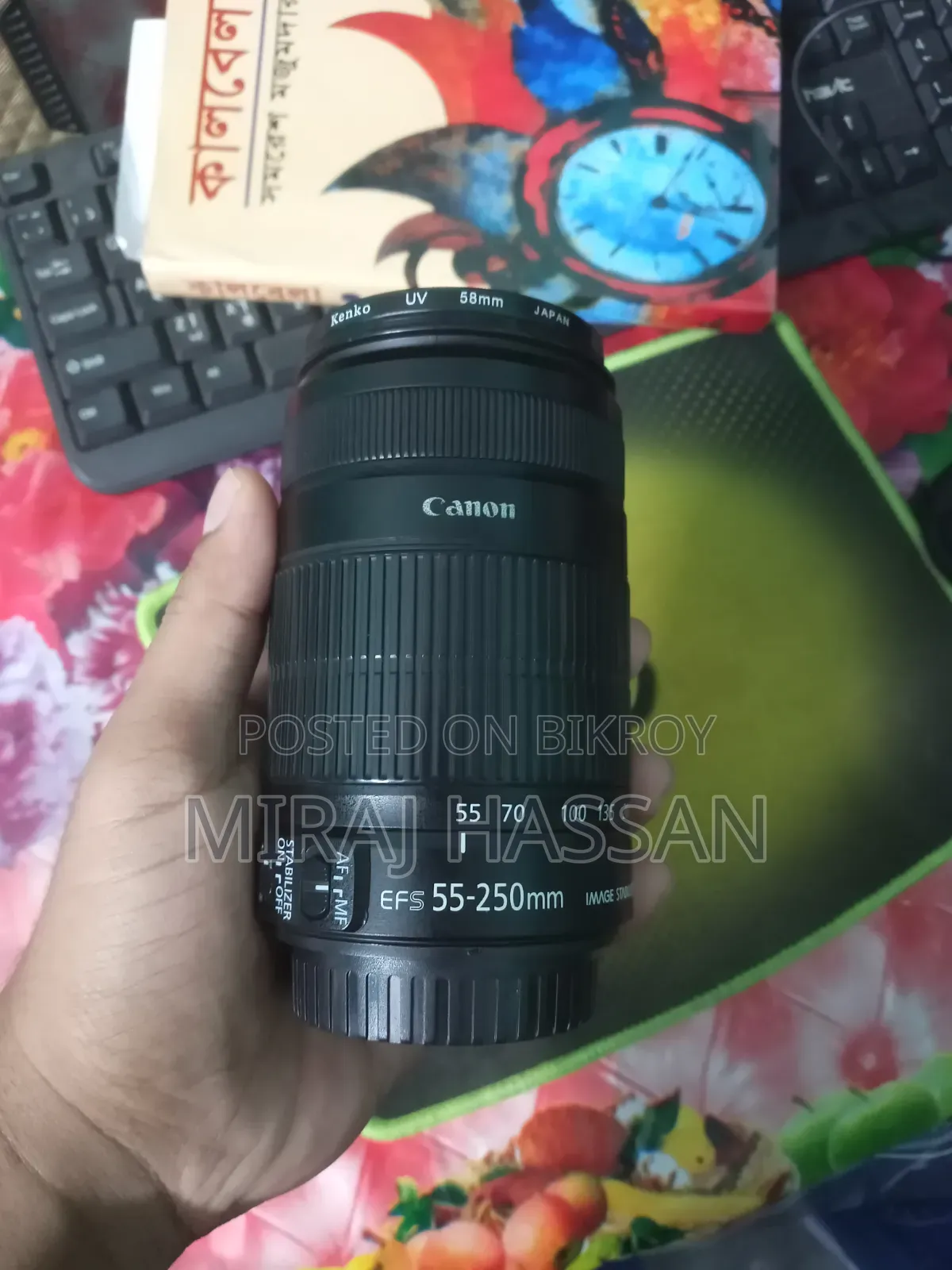 Canon 55-250mm IS Zoom Lens