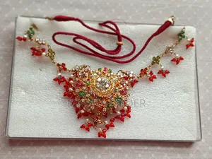 Gold Plate Necklace Set