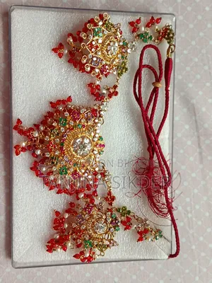 Gold Plate Necklace Set
