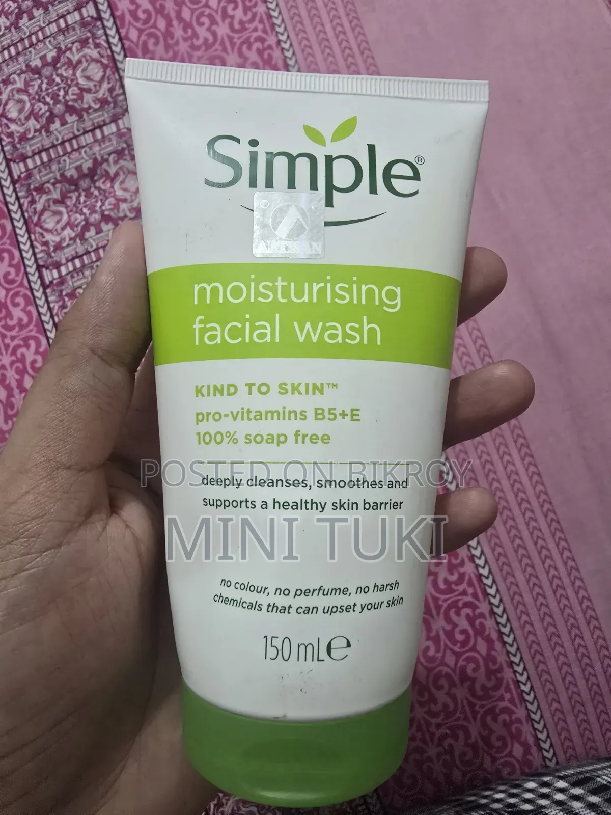 Simple Er Facewash